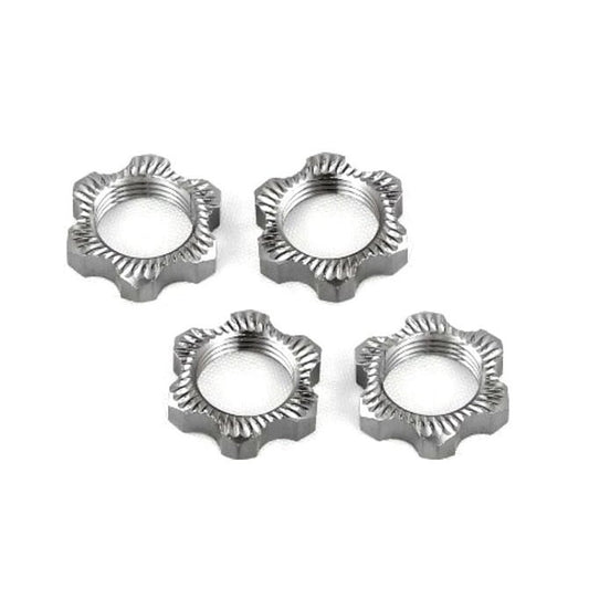 Himoto RC Spare Part 81212HSP  - Hex Wheel Nut RXB2 and RXB1 - Himoto  (Pack of 4)