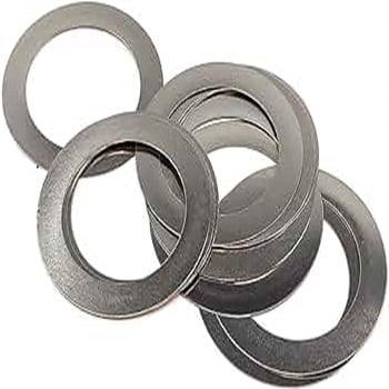 Assortment   16 Pieces  - Shim Washers - 19.050 x 28.575 mm - One each of 16 thickness - MBA  (Pack of 1)