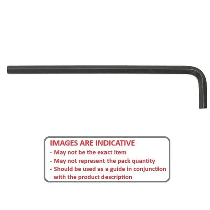 Hex Key    2 mm  - Long Arm - MBA  (Pack of 5)