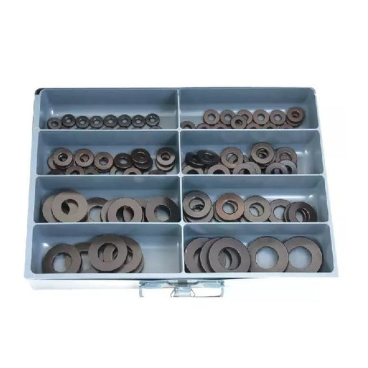 Assortment  150 Pieces  - Washers Heat Treated Black Oxide Imperial Stamped - MBA  (Pack of 1)