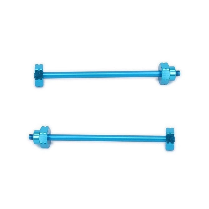 Hobby Accessory    1/10 Scale  - Axle for Car or Buggy - Blue - MBA  (Pack of 5)