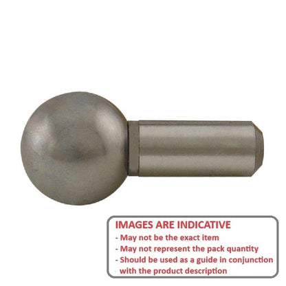 Fixture Ball    6.35 x 3.167 x 14.224 mm Tungsten Carbide - MBA  (Pack of 1)