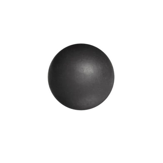 Ball    6.35 mm Nitrile NBR Rubber - Precision Grade 2 - Black - MBA  (Pack of 10)