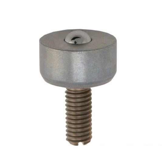 Ball Transfer   25 kg x 12.5 x 15 mm  - Screw Stem 440 Stainless and Aluminium - MBA  (Pack of 1)