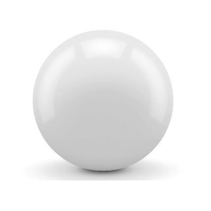 Ball    9.525 mm Ceramic Zirconia ZrO2 - Precision Grade 25 - Off White - MBA  (Pack of 50)