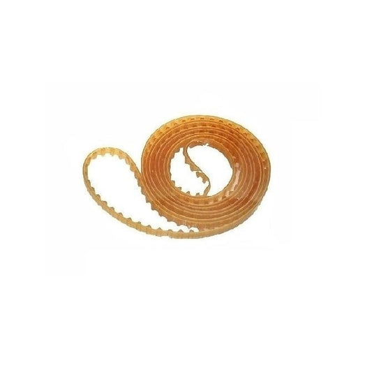 Timing Belt  156 Teeth 8 mm Wide  - Metric Polyurethane with Steel Cords - Translucent - 5 mm AT5 Trapezoidal Pitch - MBA  (Pack of 1)