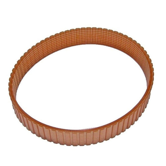 Timing Belt   50 Tooth 16mm Wide  - Metric Polyurethane with Steel Cords - Amber - 10 mm AT10 Trapezoidal Pitch - MBA  (Pack of 1)