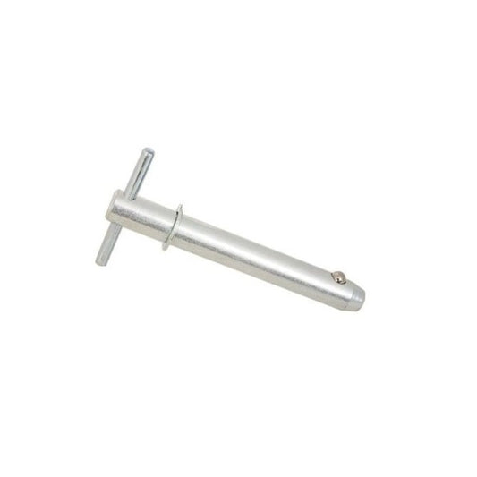 Ball Lock Pin   12.70 x 63.50 mm Carbon Steel - Tee Handle Shoulder Type - MBA  (Pack of 1)