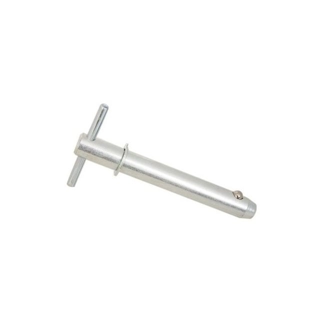 Ball Lock Pin    6.35 x 38.1 mm Carbon Steel - Tee Handle Shoulder Type - MBA  (Pack of 1)