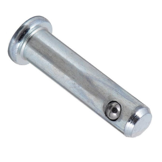 Clevis Pin    9.53 x 41.28 x 50.8 mm  - Self Locking Low Carbon Steel Zinc Plated - MBA  (Pack of 1)