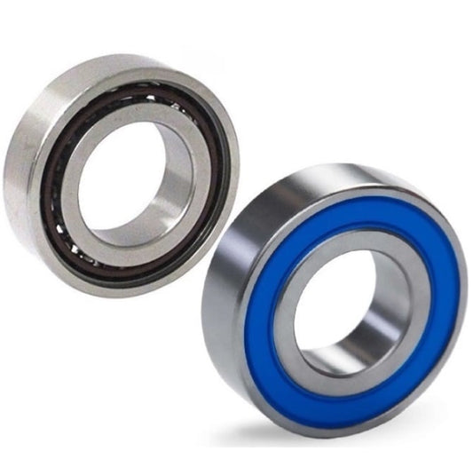 Ball Bearing    7 x 19 x 6 mm  -  Chrome Steel - Abec 1 - MC45 - Open Lightly Oiled - High Speed Polyamide Retainer - MBA  (Pack of 100)