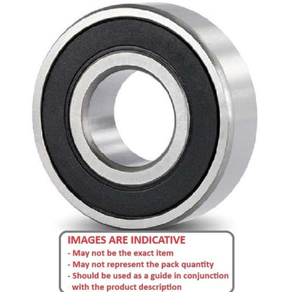 CEN Genesis 46 RTR Chasis 1-8 Scale Bearing 10-19-5mm Alternative Double Rubber Seals Standard (Pack of 1)