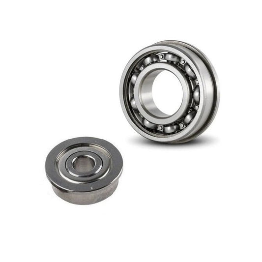 Ball Bearing    6.35 x 9.525 x 3.175 mm  - Flanged Stainless 440C Grade - Abec 7 - MC34 - Standard - Single Shield and Greased - MBA  (Pack of 20)