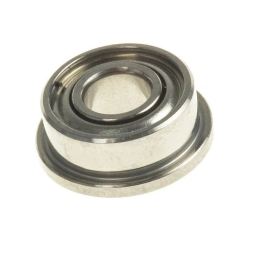 Ball Bearing    3.175 x 6.35 x 2.779 mm  - Flanged Stainless 440C Grade - Abec 5 - MC34 - Standard - Shielded with No Lubricant - MBA  (Pack of 1)