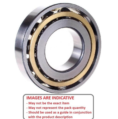Racers Edge - 21 Bearing 14-25-6mm Alternative Open, High Speed Cage, Angular Contact High Speed (Pack of 1)