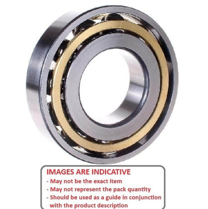 LRP Nitro Z.21R - 12 Bearing 14-25-6mm Alternative Open, High Speed Cage, Angular Contact High Speed (Pack of 1)