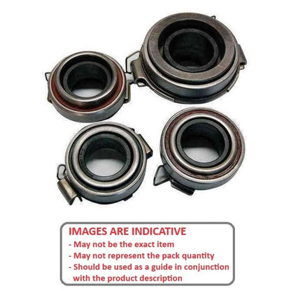 Clutch Release Bearing   65 x 65.500 x 92.500 mm  -  Chrome Steel - Automotive Clutch Release - MBA  (Pack of 1)