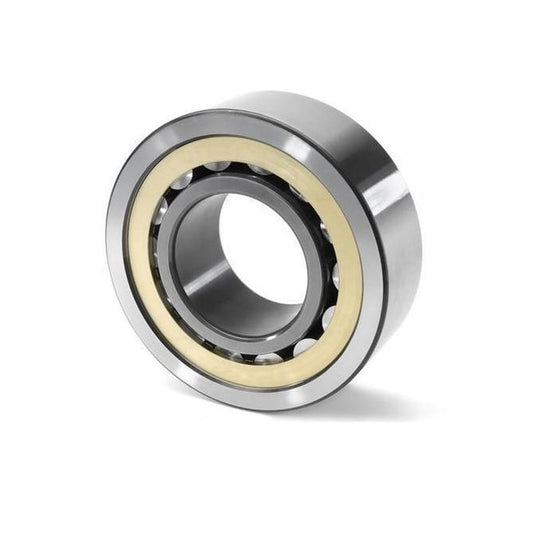 Roller Bearing  100 x 215 x 47 mm  - Cylindrical Chrome Steel - Removable Outer Ring - MBA  (Pack of 1)