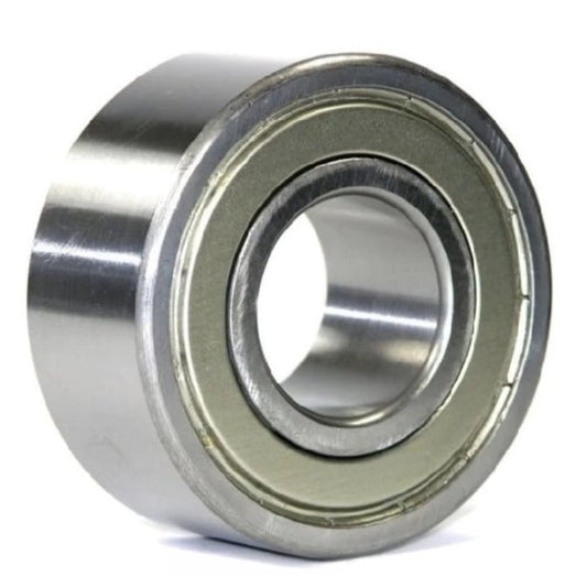 Ball Bearing   17 x 40 x 17.5 mm  - Double Row Angular Contact Chrome Steel - Shielded - MBA  (Pack of 1)