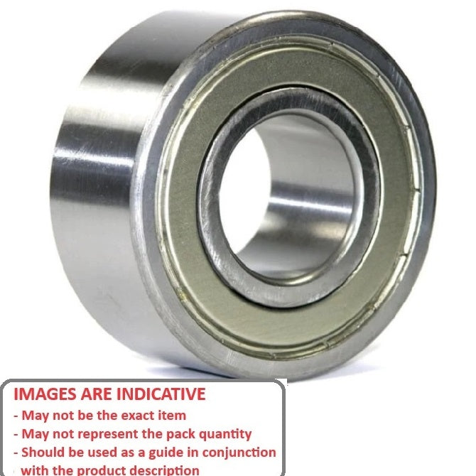 Ball Bearing   12 x 32 x 15.9 mm  - Double Row Angular Contact Stainless 440C Grade - Sealed - ECO  (Pack of 1)
