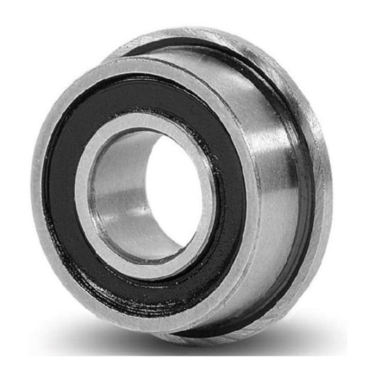 Ball Bearing   30 x 42 x 7 mm  - Flanged Chrome Steel - Abec 1 - CN - Standard - Sealed - Rivetted Retainer - MBA  (Pack of 1)