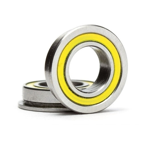 Ball Bearing    3 x 6 x 2.5 mm  - Flanged Ceramic Hybrid Chrome Steel with Si3N4 - Sealed - ECO  (Pack of 1)