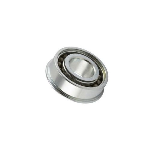 Dental Application Bearing    3.175 x 6.35 x 2.381 mm  - Flanged Ball Stainless 440C Grade with Polyamide Cage and Ceramic Balls - Abec 7 - Dental Applications - Open - High Speed Polyamide Retainer - MBA  (Pack of 1)