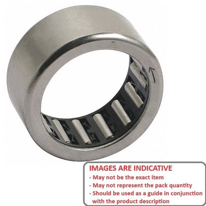 Cuscinetto unidirezionale 10 x 16 x 12 mm - Rullo in acciaio cromato - Frizione - MBA (confezione da 1)