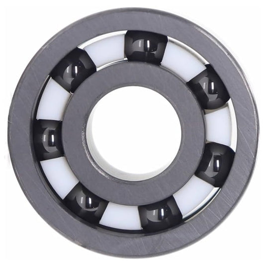 Ceramic Bearing    4 x 8 x 2 mm  - Ball Ceramic Si3N4 - CN - Standard - Grey - Open without Lubricant - PTFE Retainer - MBA  (Pack of 50)