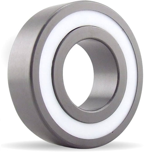 Ceramic Bearing    6 x 15 x 5 mm  - Ball Ceramic Si3N4 - MC34 - Standard - Grey - Sealed without Lubricant - PTFE Retainer - MBA  (Pack of 1)