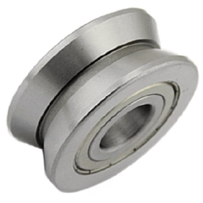 Vee Groove Profile Bearing    8 x 22 x 7 mm  - V Groove Profile Chrome Steel - 3D Printer Parts - ECO  (Pack of 1)