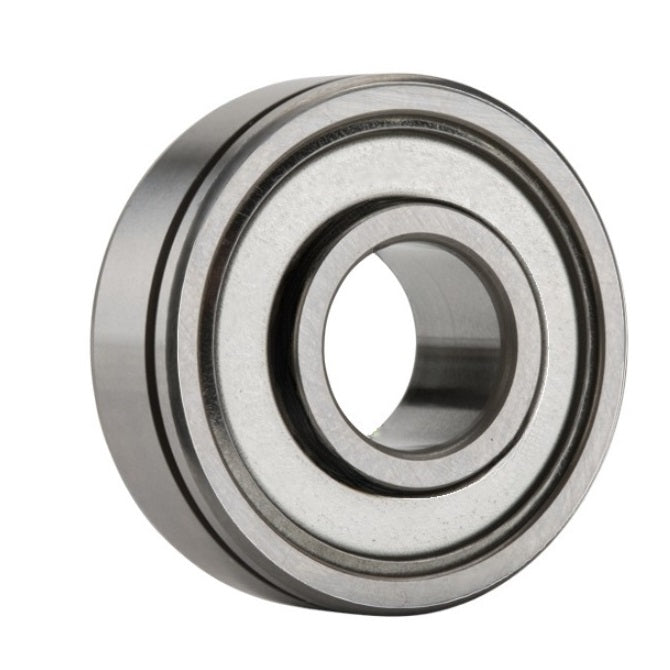 Ball Bearing   12.7 x 44.45 x 15.875 mm  - Snap Ring Groove Only Chrome Steel - Abec 1 - Shielded - Standard Retainer - MBA  (Pack of 1)