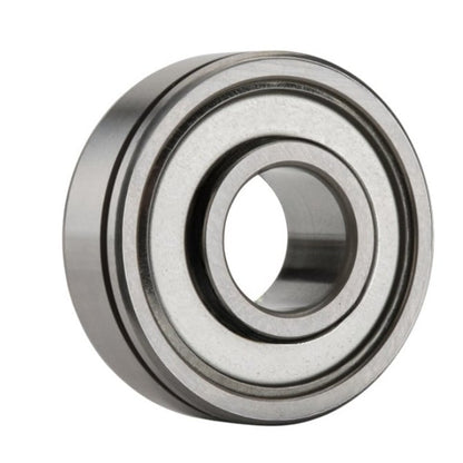 Cuscinetto a sfere 25,4 x 50,8 x 15,875 mm - Solo scanalatura per anello elastico in acciaio cromato - Abec 1 - Schermato - Fermo standard - MBA (confezione da 1)