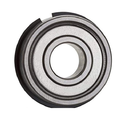 Cuscinetto a sfere 25 x 37 x 7 mm - Anello elastico in acciaio cromato - Economico - Schermato - Fermo standard - ECO (confezione da 5)
