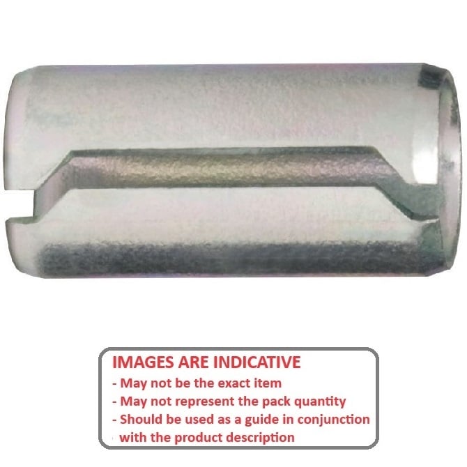 Boccola di centraggio 8 x 20 x 9,93 mm - Boccola di centraggio in acciaio al carbonio - NoCor (confezione da 10)