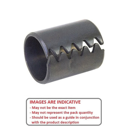 Tension Bushing   12.7 x 19.05 x 19.05 mm  -  Steel - MBA  (Pack of 1)