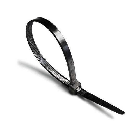 Cable Tie  150 x 3 mm  - Standard - Black - MBA  (1 Pack of 15 Per Bag)