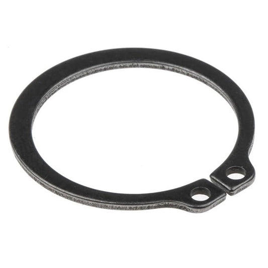External Circlip   24.99 x 1.98 mm  -  Carbon Steel - 24.99 Shaft - MBA  (Pack of 2)