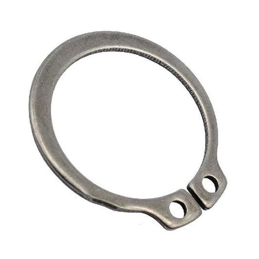 External Circlip    5 x 0.6 mm  -  Stainless PH15-7 Mo - 5.00 Shaft - MBA  (Pack of 10)