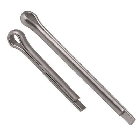 Split Pin    0.8 x 10 mm  - Cotter Stainless 304 Grade - 0.7 mm Pin Dia. - MBA  (Pack of 20)