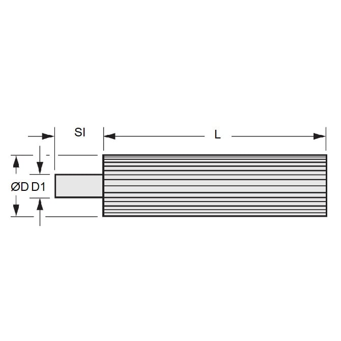 Poulie de Distribution 13 Dents x 50 mm - Aluminium - Longueur Stock - Pas Curvelinear GT 2 mm - MBA (Pack de 1)