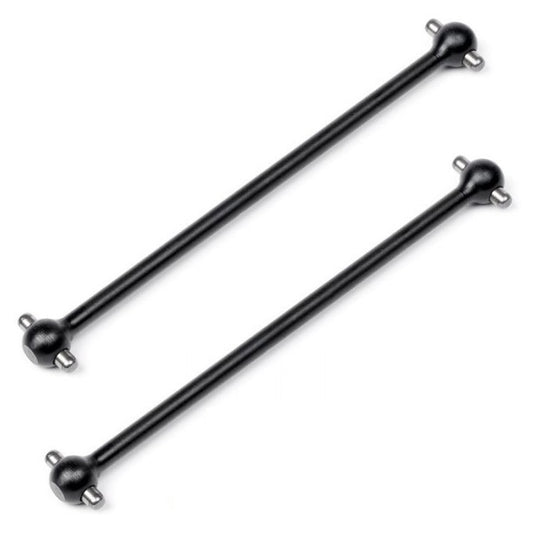 Hobby Accessory  173 x 12 x 6 mm  - Dogbones - Black - MBA  (Pack of 2)