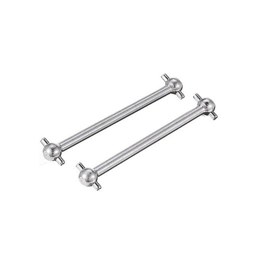 Hobby Accessory   64 x 6 x 3.2 mm  - Dogbones - Silver - MBA  (1 Pack of 2 Per Bag)