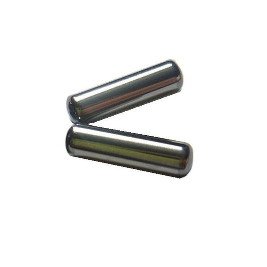 Spina di centraggio 5 x 20 x 21,5 mm - Estremità arrotondata in acciaio al carbonio non temprato - DIN 7 - NoCor (confezione da 5)