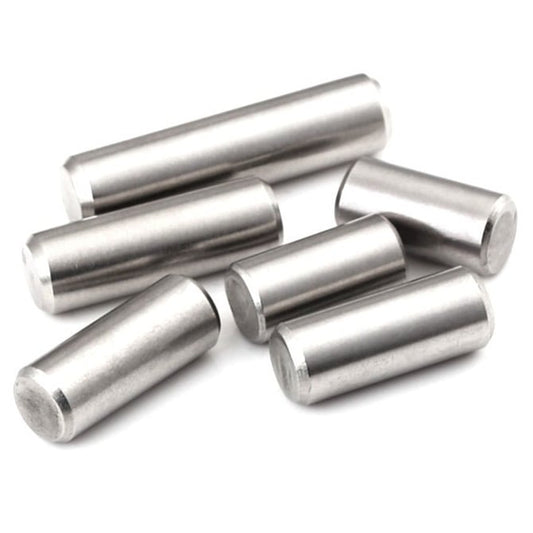 Dowel Pin    4 x 8 mm  - Chamfered End Stainless 303 Grade - ISO2338 - NoCor  (Pack of 10)