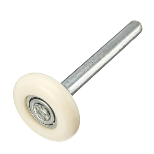 Plastic Bearing   10.45 mm Shaft x 106 x 45 x 11.7 mm  - Nylon roller mounted on shaft 106mm overall length Nylon - Garage Door Bearing - MBA  (Pack of 50)