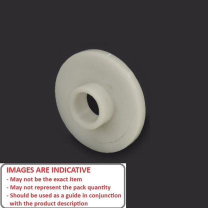 Gear Blank   44.8 x 3 x 12 mm  - No locking screw Acetal - MBA  (Pack of 50)