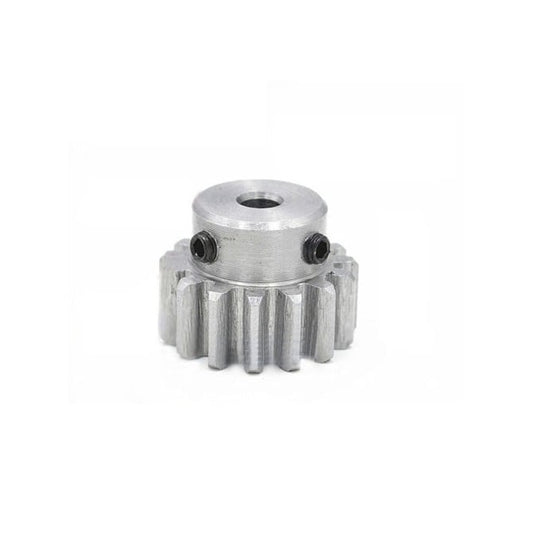 Spur Gear   21 Tooth x 9.1mm Dia. x 3mm Wide with 3.18mm Bore  - 64DP 20 Degree Aluminium - 21 Teeth - MBA  (Pack of 1)