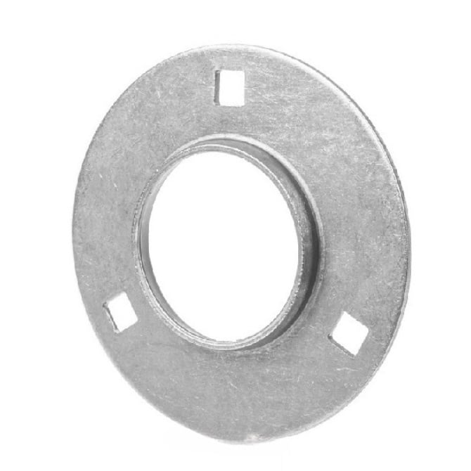 Bearing Housing   81 mm - - x 23 mm  - Flanged 3 Bolt Hole Pressed Metal - MBA  (1 Pair)