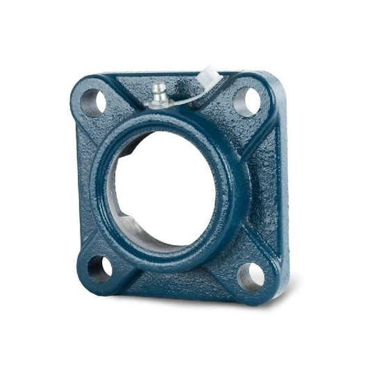 Bearing Housing  108 x 40.2 x 14 mm  - Flanged Square Cast Iron - MBA  (Pack of 1)